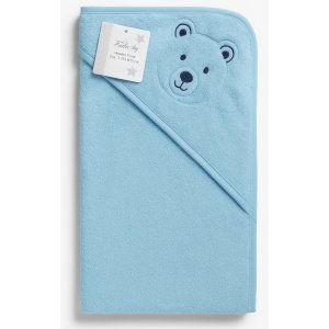 Μπουρνουζοπετσέτα 75x75cm Beboulino Light Blue Bear Fr