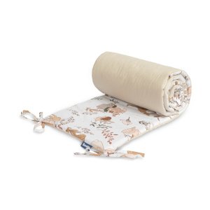 Πάντα 30x180cm Cotton Sensillo Wolf and Friends Beige