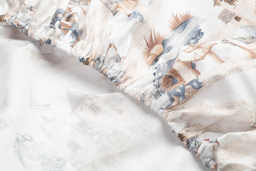 Σεντόνι με Λάστιχο 60x120cm Sensillo Dragons - Image 3