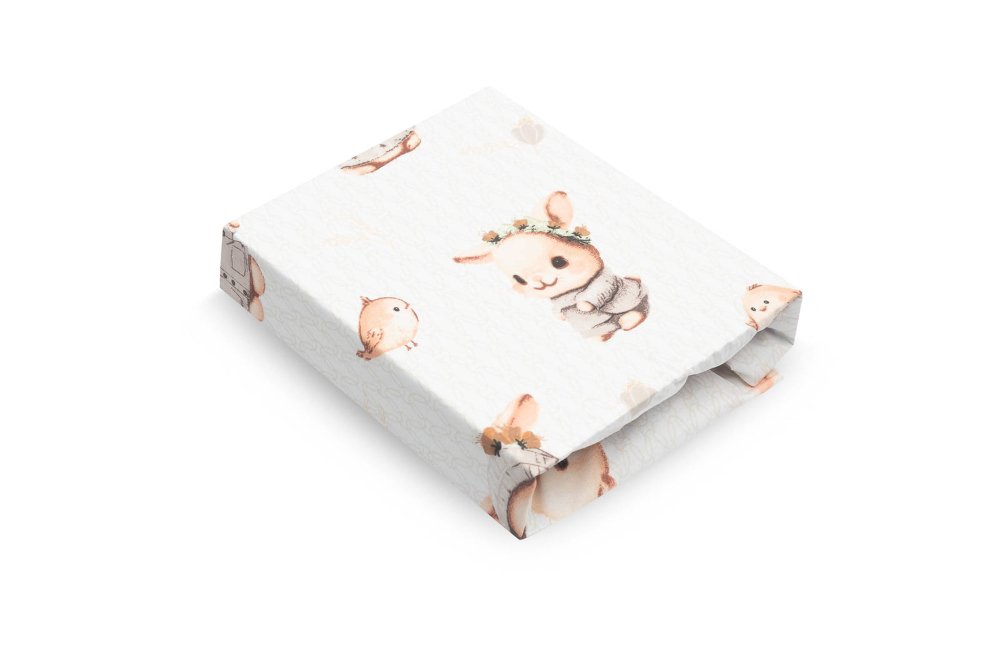 Σεντόνι με Λάστιχο 60x120cm Sensillo Bunnies