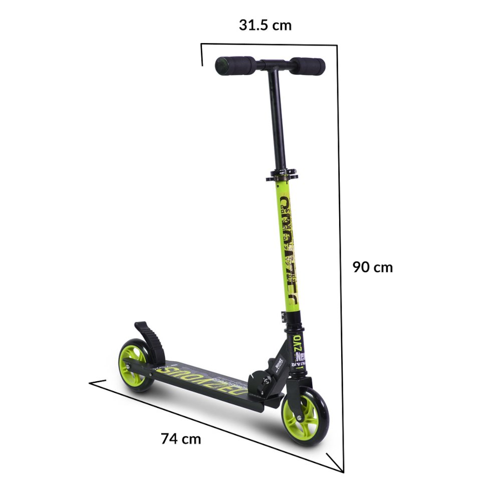 Scooter Δίτροχο 6+ έως 100kg Rendevous Byox Green - Image 6