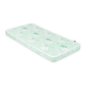 Στρώμα Αφρού 70x140x9cm Fantasia Kikka boo Clouds Mint