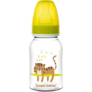 Στενό Μπουκάλι 120ml PP Africa Canpol Yellow 59/