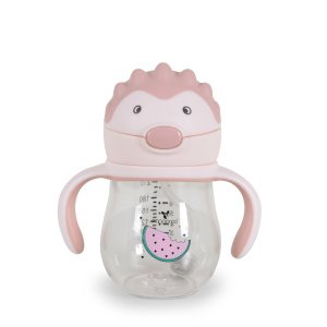Ποτηράκι με Λαβές και Καλαμάκι 250ml Brillo Cangaroo Pink A0033