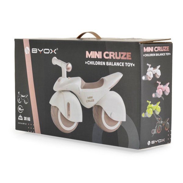 Ποδήλατο Ισορροπίας Mini Cruze White Byox - Image 6