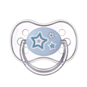 Καταπραϋντική Πιπίλα Σιλικόνης 6-18m Newborn Baby Canpol Blue 22/