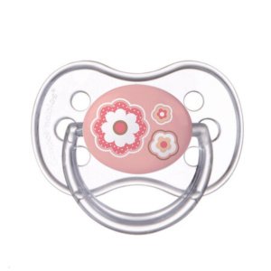 Καταπραϋντική Πιπίλα Σιλικόνης 6-18m Newborn Baby Canpol Pink 22/
