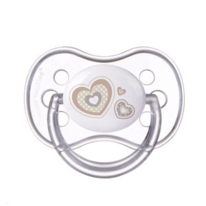 Καταπραϋντική Πιπίλα Σιλικόνης 6-18m Newborn Baby Canpol Beige 22/