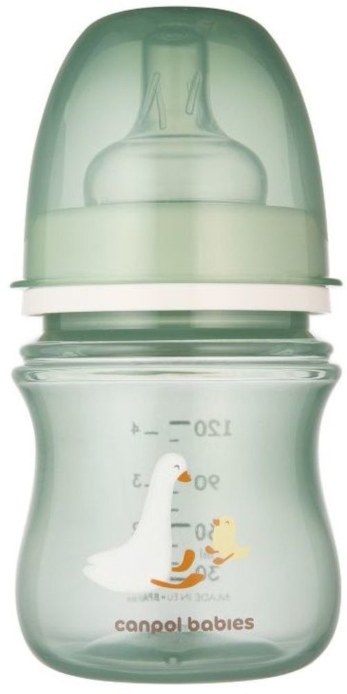 Μπουκάλι Κατά των Κολικών PP 120ml +0m Easy Stars Canpol Goose 35/