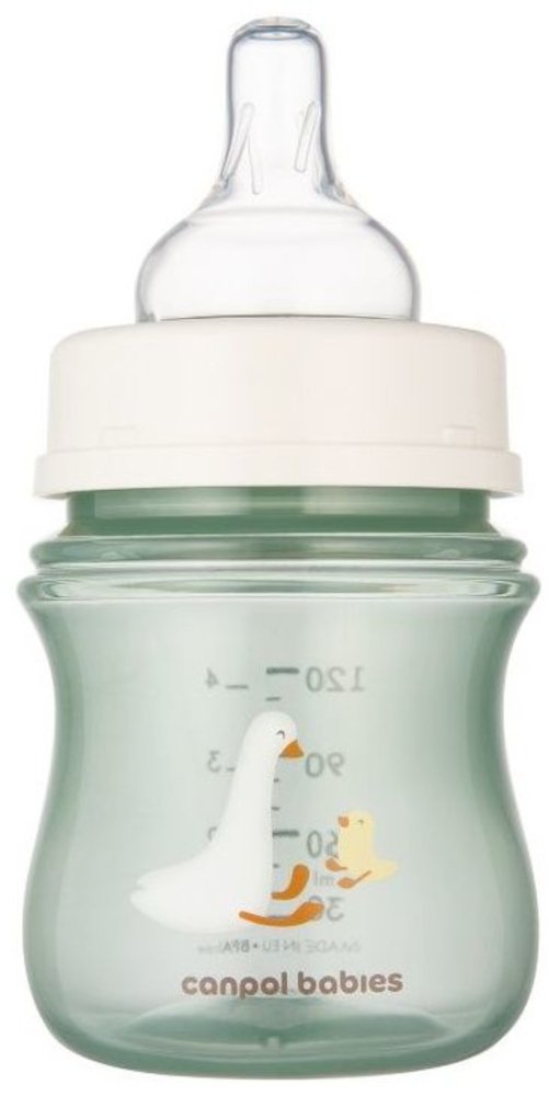 Μπουκάλι Κατά των Κολικών PP 120ml +0m Easy Stars Canpol Goose 35/ - Image 2