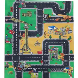 Χαλάκι-Παιχνίδι Δαπέδου 70x80cm Εργοτάξιο Primaflor