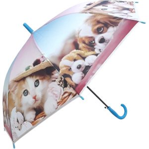 Ομπρέλα με Σφυρίχτρα Light Blue Cats