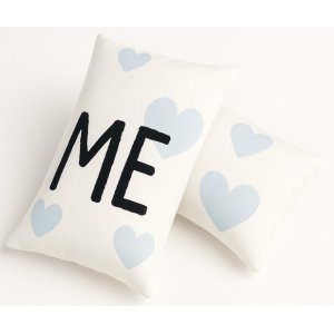 Μαξιλαροθήκες Σετ 2τμχ 20x30cm Beboulino U&Me Blue