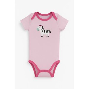Κορμάκι Καλοκαιρινό Zebra Mother Nest Pink