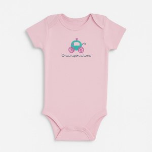 Κορμάκι Κοντομάνικο Once Upon a Time Mother Nest Pink