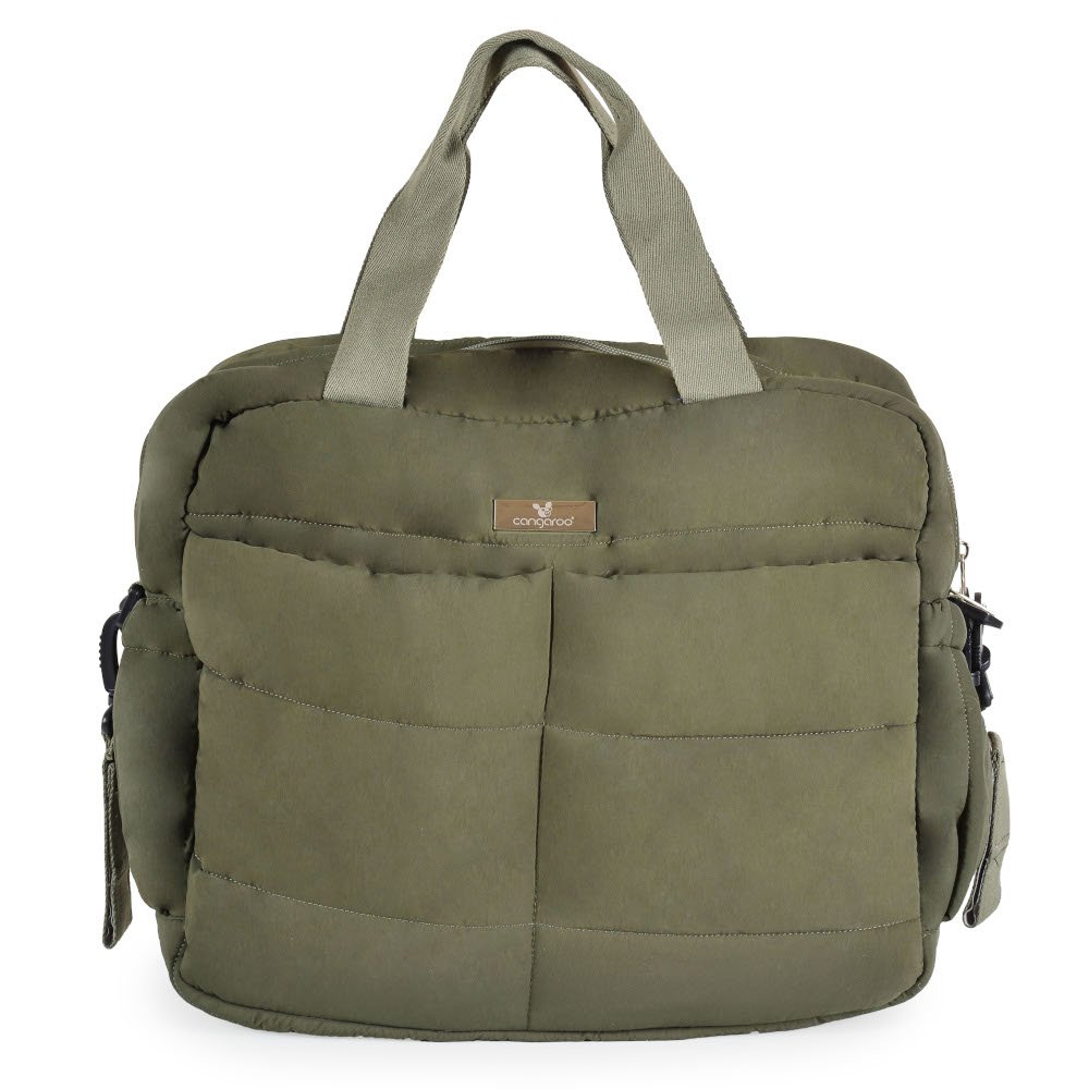 Τσάντα Μαμάς με Αλλαξιέρα Solana Cangaroo Dark Green - Image 2
