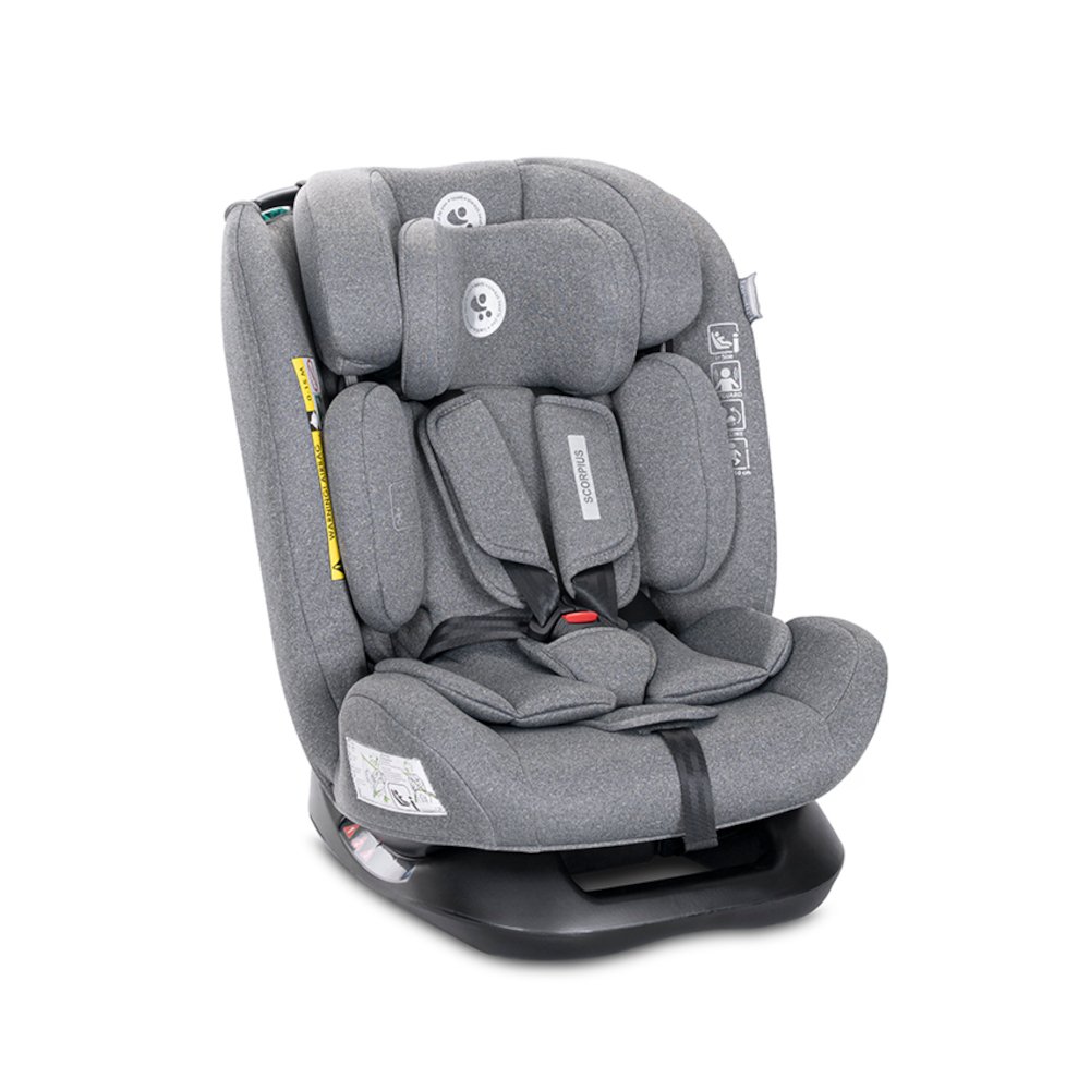 Κάθισμα Αυτοκινήτου 40-150cm i-size Scorpius Lorelli Grey