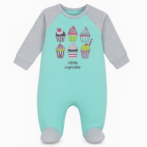 Φορμάκι Μακρυμάνικο Ice Cream Beboulino Turquoise