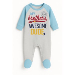 Φορμάκι Μακρυμάνικο Awesome Beboulino Light Blue