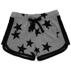 Σορτσάκι με Τσέπες Stars Venere Grey Black