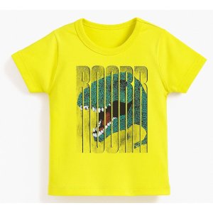Μπλούζα με Ανάγλυφο Τύπωμα Yellow Roar Ifba Kids