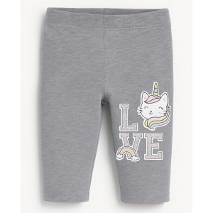 Κολάν Κάπρι με Απλικέ Σχέδιο Love Grey Unicorns Timi Kids