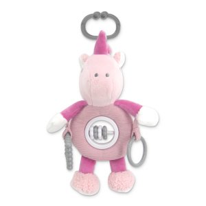 Παιχνίδι Λούτρινο δραστηριοτήτων Lorelli Natrual Unicorn Pink