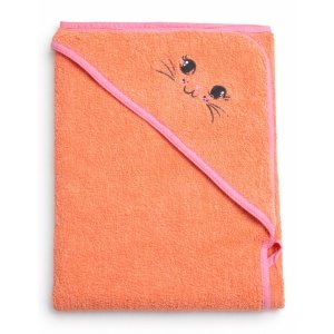 Μπουρνουζοπετσέτα 75x75cm Beboulino Coral Cat Fr