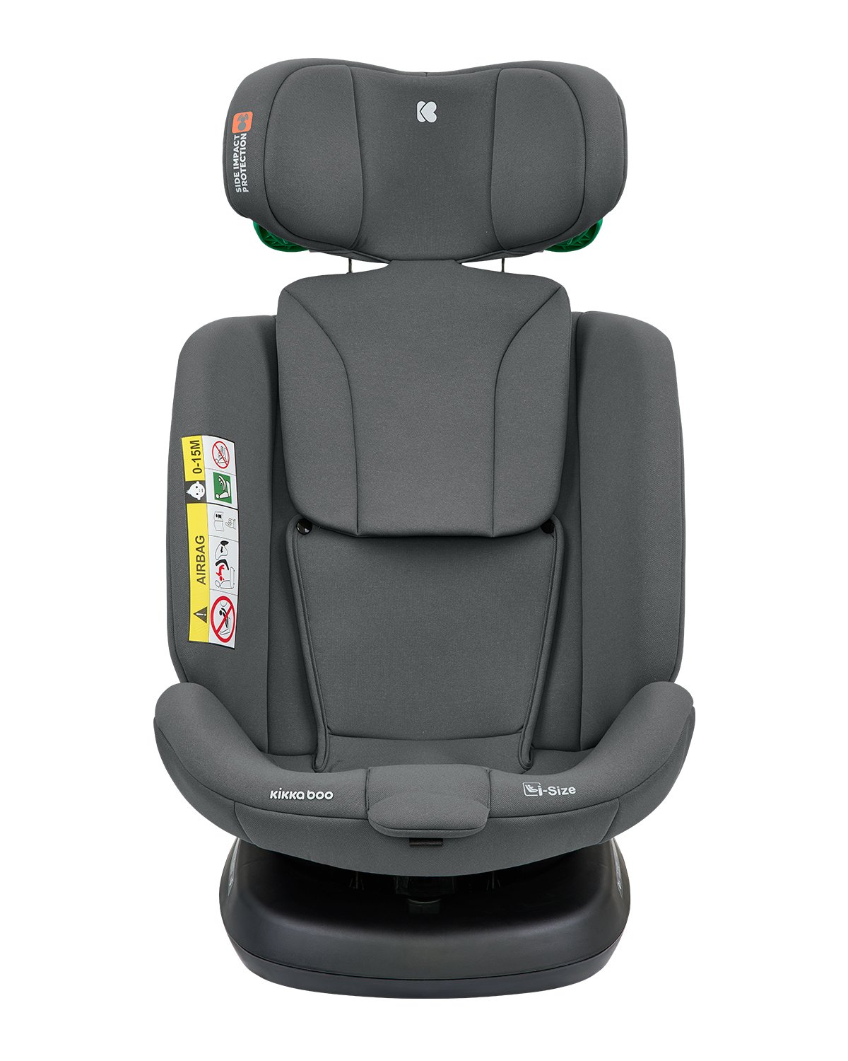 Κάθισμα Αυτοκινήτου i-Defend i-Size Isofix 40-150cm (0-36kg) 360° Kikka boo Grey - Image 2