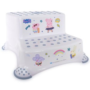 Σκαλοπάτι Βοηθητικό Διπλό Piggy Lorelli Nordic White