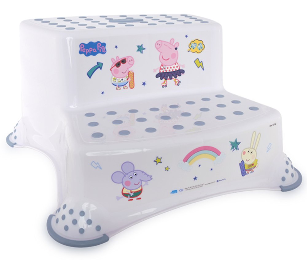 Σκαλοπάτι Βοηθητικό Διπλό Piggy Lorelli Nordic White