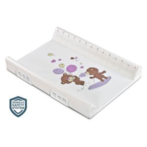 Aλλαξιέρα με Σκληρή Βάση 50x70cm Sensillo Bear Beige Purple