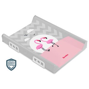 Aλλαξιέρα με Σκληρή Βάση 50x70cm Sensillo Flamingo Grey