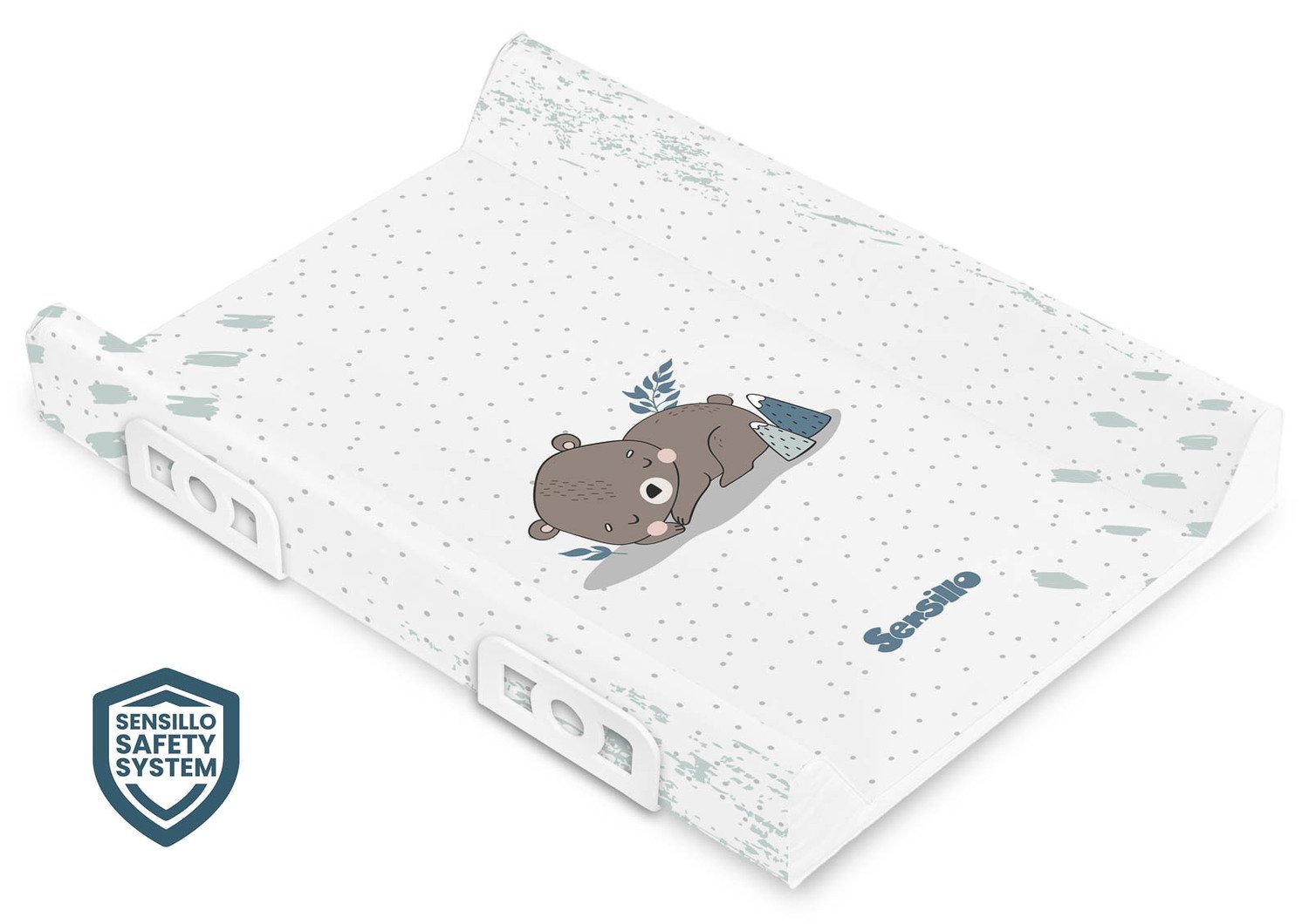 Aλλαξιέρα με Σκληρή Βάση 50x70cm Sensillo Pet Bear