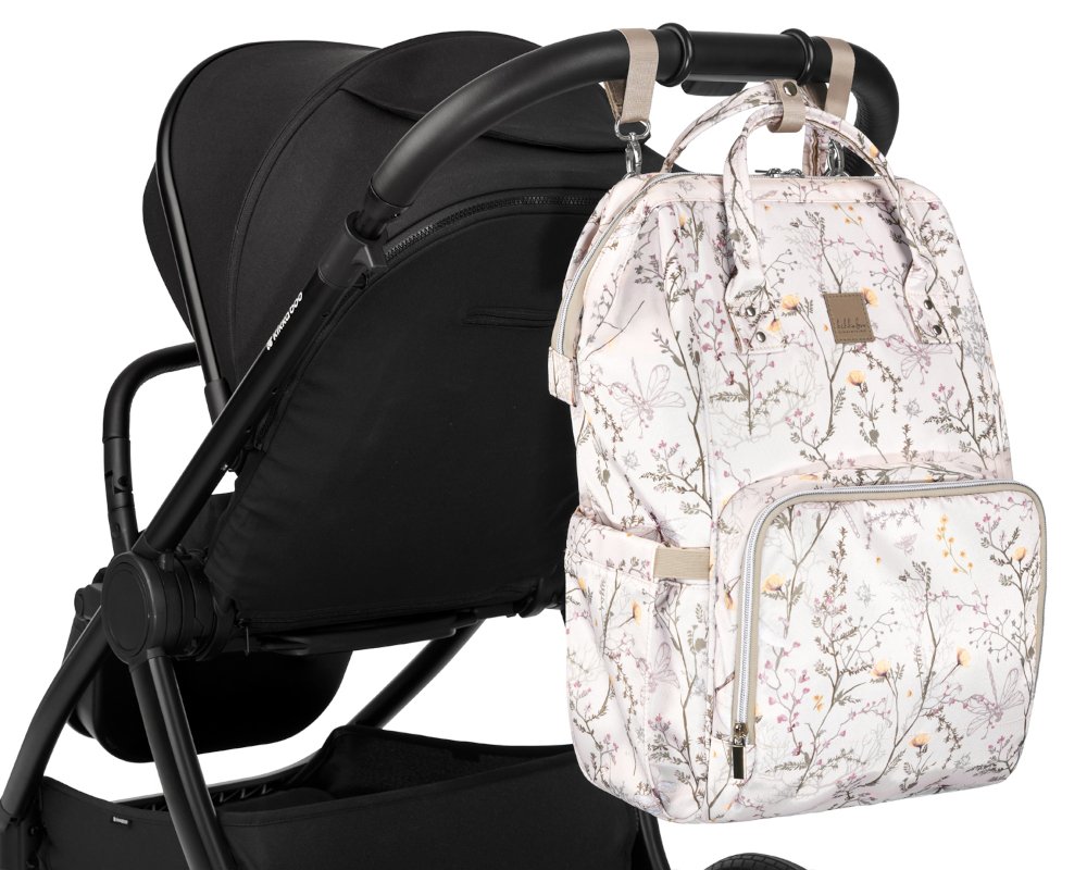 Τσάντα με Αλλαξιέρα Siena Lux Kikka boo Garden Beige - Image 6