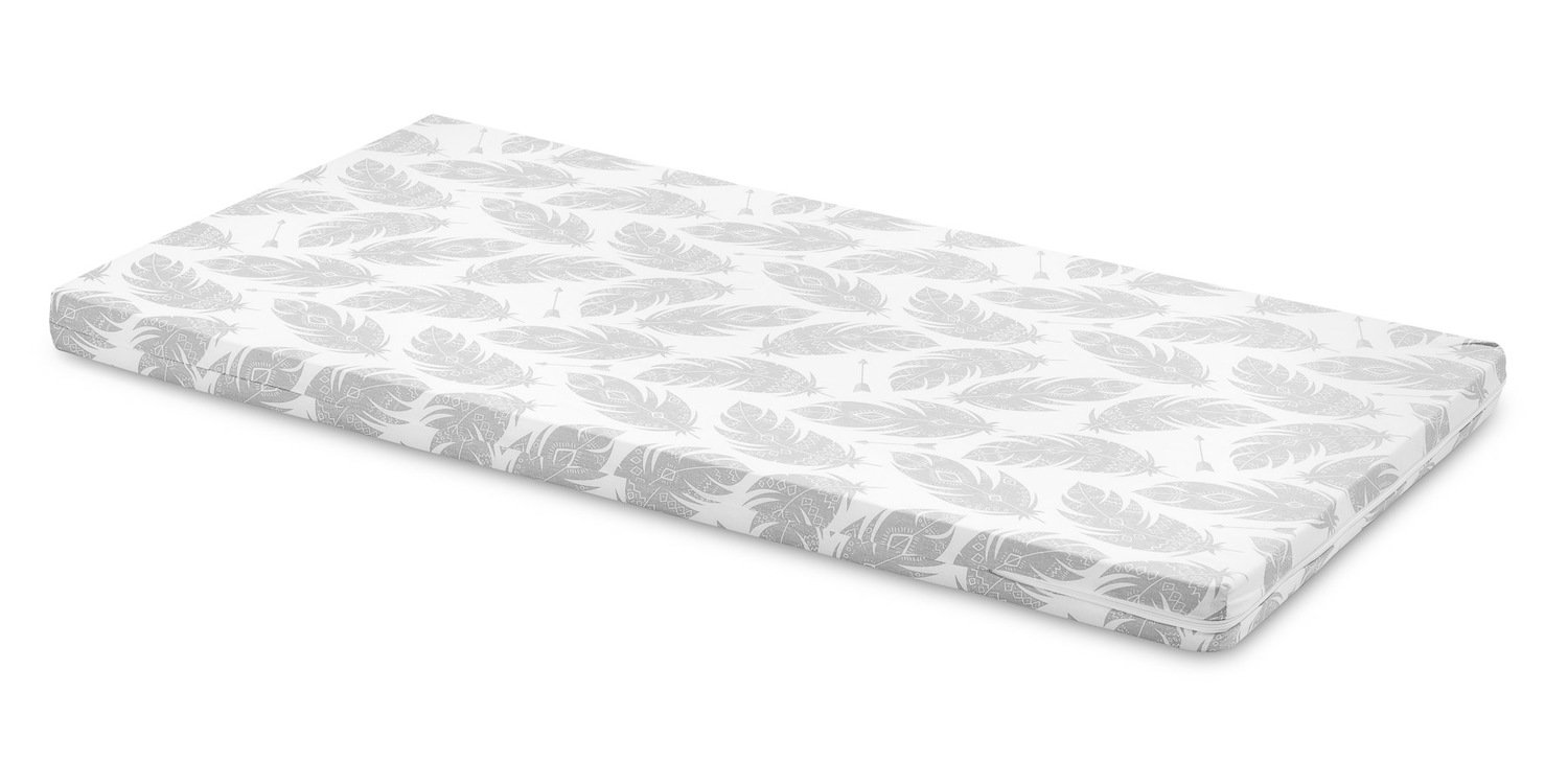 Στρώμα Αφρού 60x120cm Sensillo Grey Feathers