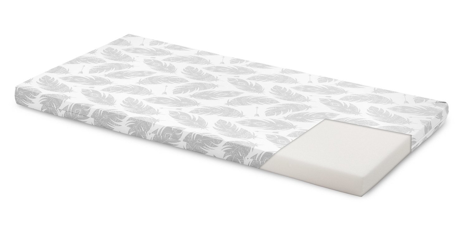 Στρώμα Αφρού 60x120cm Sensillo Grey Feathers - Image 2