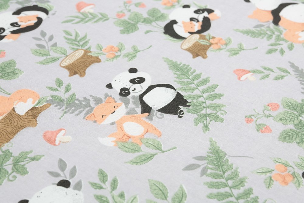 Στρώμα Αφρού 60x120cm Sensillo Panda and Fox - Image 3