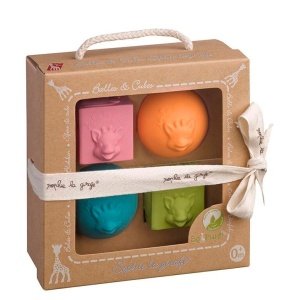 Sophie La Girafe Παιχνίδι Πολύχρωμα Κυβάκια So Pure S