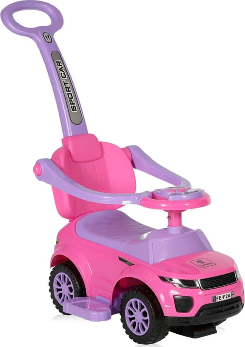 Lorelli Αυτοκινητάκι-Περπατούρα Off Road Pink Με λαβή