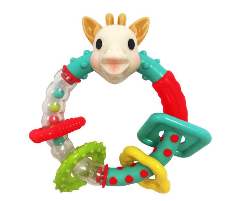 Sophie La Girafe Κουδουνίστρα Πολλαπλών Υφών S