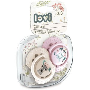 Ορθοδοντικές Πιπίλες Σιλικόνης 2τμχ 0-3M Wild Soul Girl