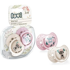 Ορθοδοντικές Πιπίλες Σιλικόνης 2τμχ 3-6M Wild Soul Girl