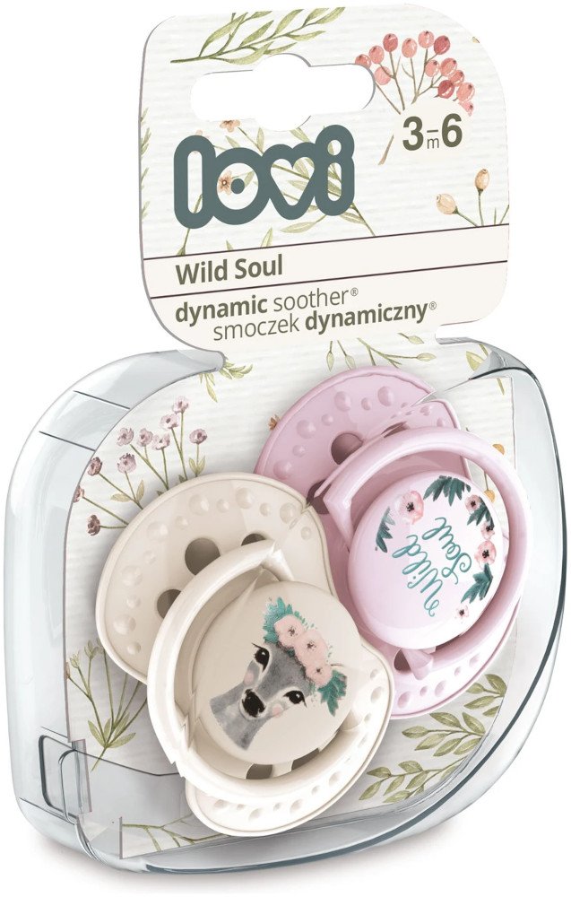 Ορθοδοντικές Πιπίλες Σιλικόνης 2τμχ 3-6M Wild Soul Girl - Image 3