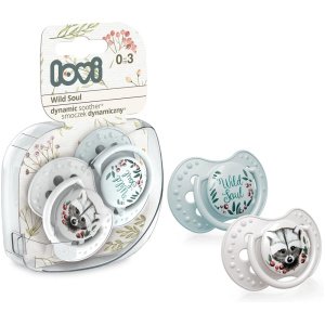 Ορθοδοντικές Πιπίλες Σιλικόνης 2τμχ 0-3M Wild Soul Boy