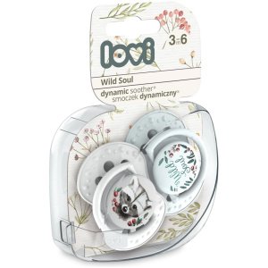 Ορθοδοντικές Πιπίλες Σιλικόνης 2τμχ 3-6M Wild Soul Boy