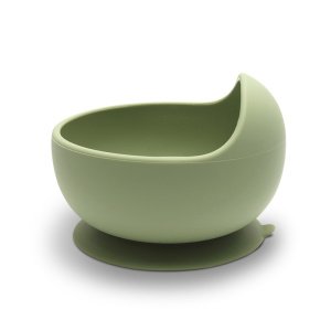 Μπωλ Σιλικόνης με Βεντούζα Natural Fresh Green Lorelli