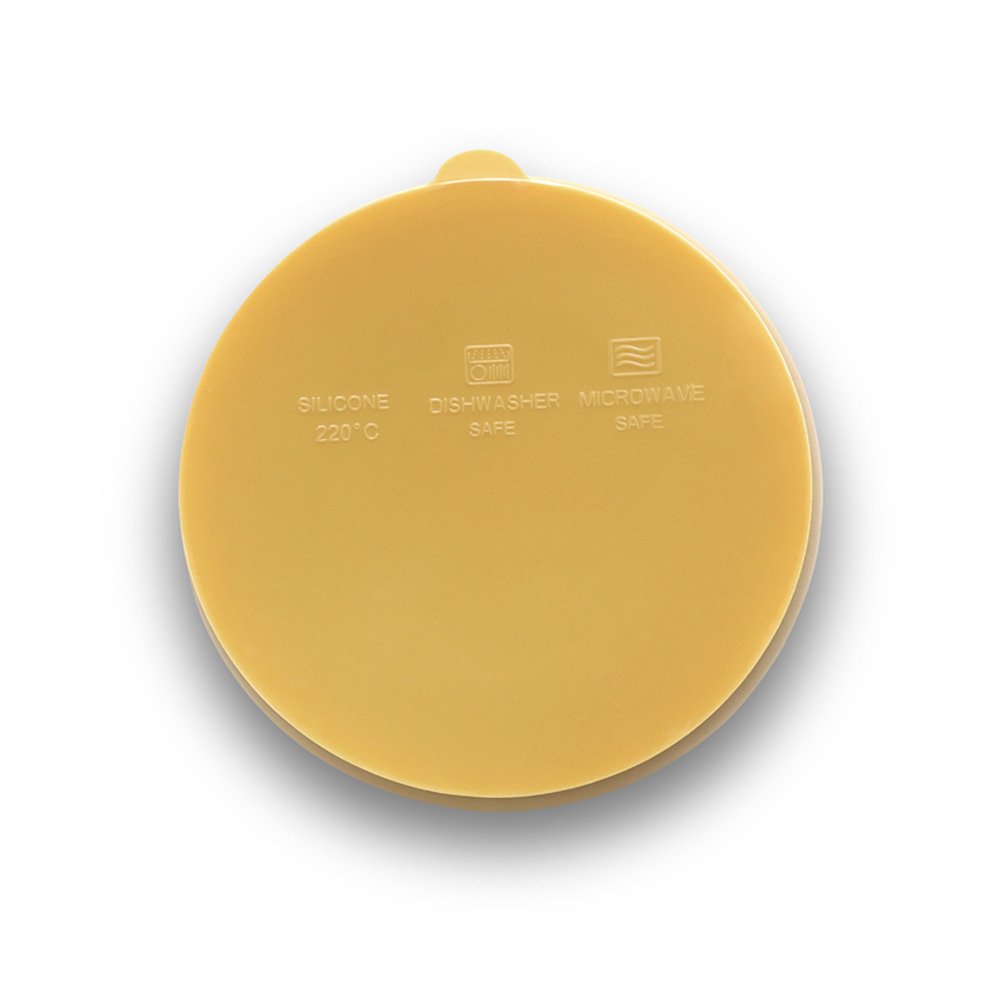 Μπωλ Σιλικόνης με Βεντούζα Natural Deep Yellow Lorelli - Image 3