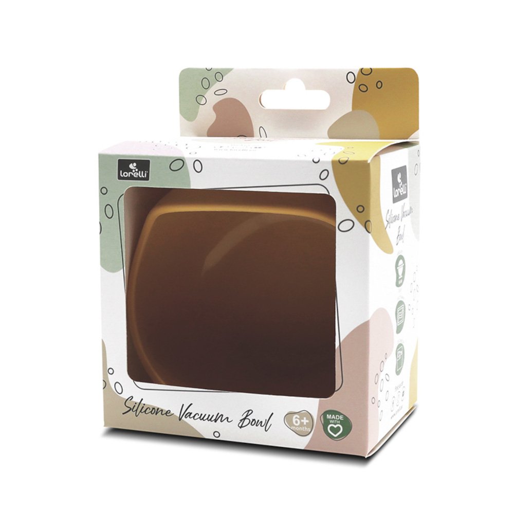 Μπωλ Σιλικόνης με Βεντούζα Natural Deep Yellow Lorelli - Image 4