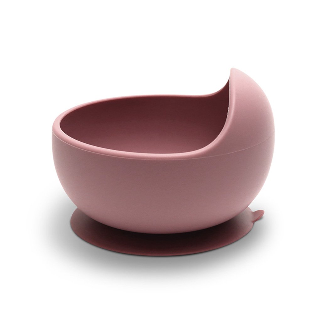 Μπωλ Σιλικόνης με Βεντούζα Natural Deep Pink Lorelli